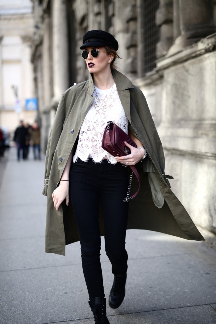 Trenchcoat, Outfit 