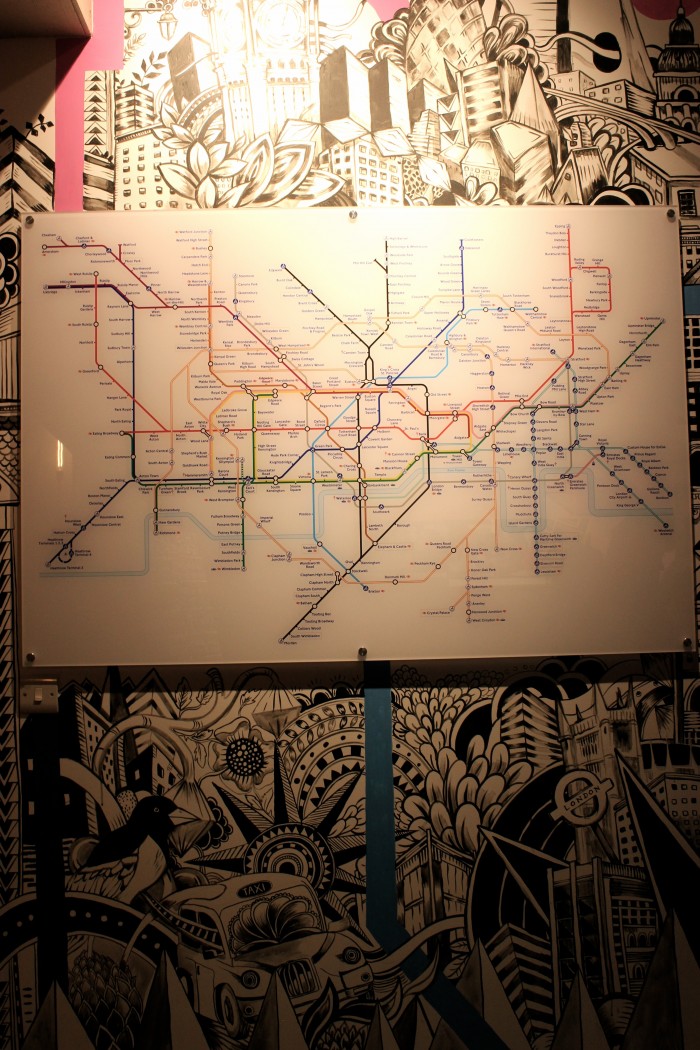 Metro fahrplan in London
